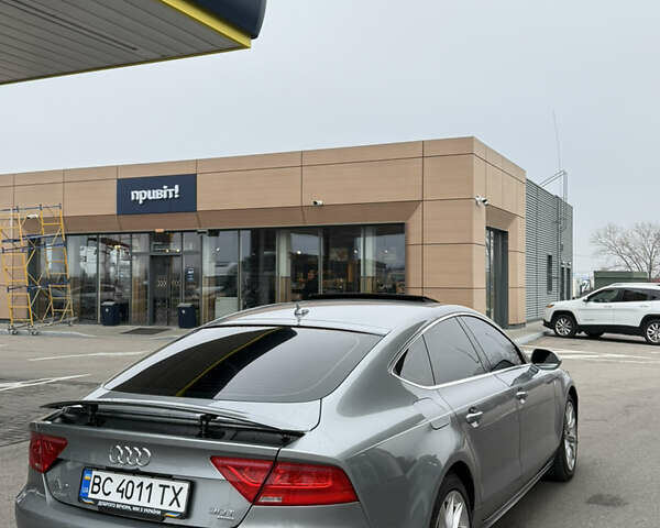 Сірий Ауді A7 Sportback, об'ємом двигуна 3 л та пробігом 170 тис. км за 13900 $, фото 18 на Automoto.ua