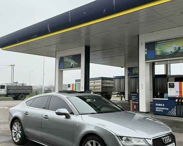 Сірий Ауді A7 Sportback, об'ємом двигуна 3 л та пробігом 170 тис. км за 13900 $, фото 19 на Automoto.ua