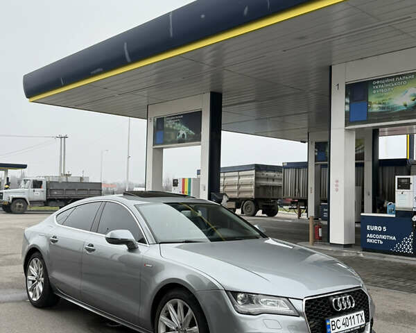 Сірий Ауді A7 Sportback, об'ємом двигуна 3 л та пробігом 170 тис. км за 13900 $, фото 21 на Automoto.ua