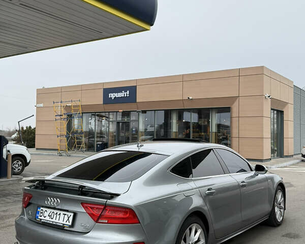 Сірий Ауді A7 Sportback, об'ємом двигуна 3 л та пробігом 170 тис. км за 13900 $, фото 16 на Automoto.ua