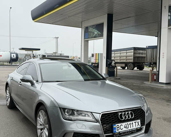Сірий Ауді A7 Sportback, об'ємом двигуна 3 л та пробігом 170 тис. км за 13900 $, фото 23 на Automoto.ua