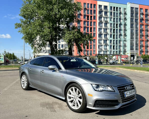 Серый Ауди A7 Sportback, объемом двигателя 3 л и пробегом 113 тыс. км за 19300 $, фото 9 на Automoto.ua