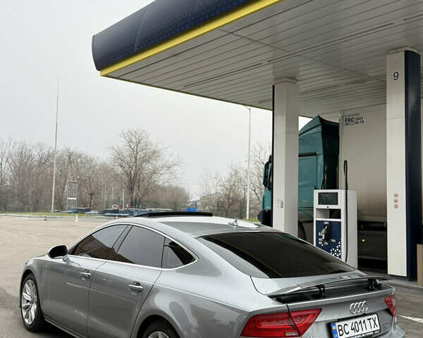 Сірий Ауді A7 Sportback, об'ємом двигуна 3 л та пробігом 170 тис. км за 13900 $, фото 20 на Automoto.ua
