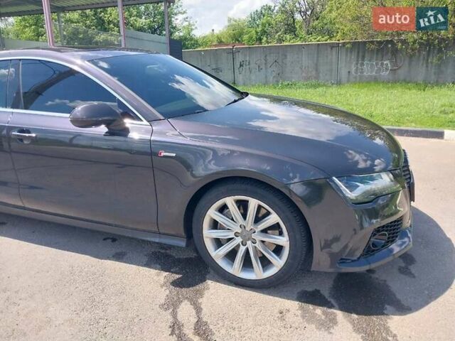 Серый Ауди A7 Sportback, объемом двигателя 3 л и пробегом 192 тыс. км за 18000 $, фото 12 на Automoto.ua