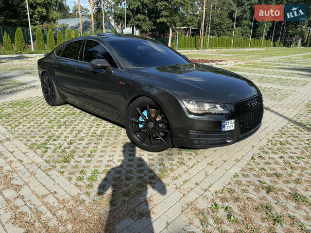Серый Ауди A7 Sportback, объемом двигателя 3 л и пробегом 194 тыс. км за 23300 $, фото 11 на Automoto.ua