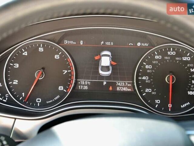 Серый Ауди A7 Sportback, объемом двигателя 3 л и пробегом 108 тыс. км за 22500 $, фото 24 на Automoto.ua