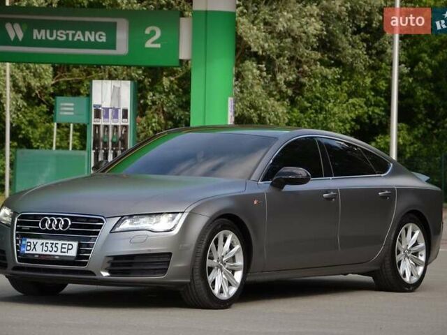 Серый Ауди A7 Sportback, объемом двигателя 3 л и пробегом 108 тыс. км за 22500 $, фото 5 на Automoto.ua