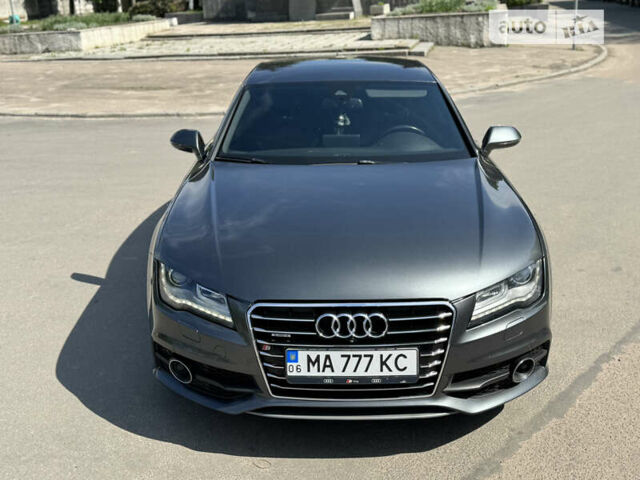 Серый Ауди A7 Sportback, объемом двигателя 2.97 л и пробегом 210 тыс. км за 29500 $, фото 11 на Automoto.ua