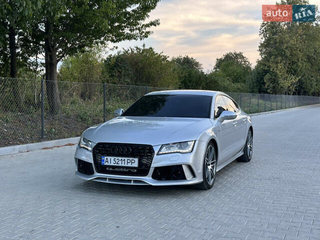 Серый Ауди A7 Sportback, объемом двигателя 3 л и пробегом 189 тыс. км за 13499 $, фото 2 на Automoto.ua