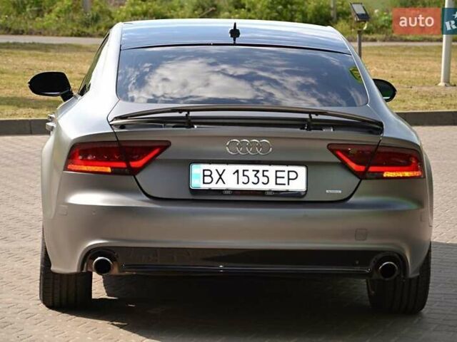 Серый Ауди A7 Sportback, объемом двигателя 3 л и пробегом 108 тыс. км за 22500 $, фото 3 на Automoto.ua