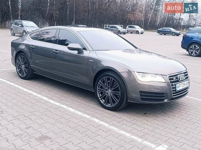 Сірий Ауді A7 Sportback, об'ємом двигуна 3 л та пробігом 230 тис. км за 12800 $, фото 8 на Automoto.ua