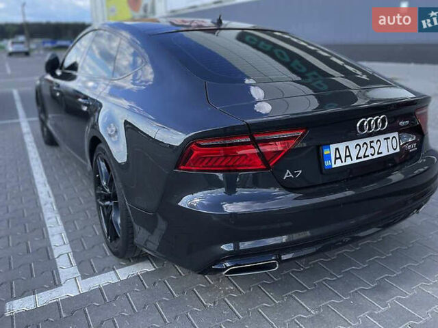 Сірий Ауді A7 Sportback, об'ємом двигуна 3 л та пробігом 105 тис. км за 24550 $, фото 12 на Automoto.ua