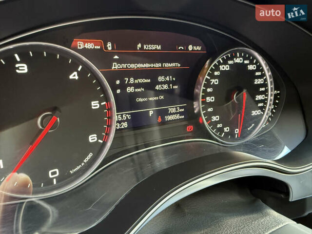 Сірий Ауді A7 Sportback, об'ємом двигуна 2.97 л та пробігом 196 тис. км за 22500 $, фото 13 на Automoto.ua