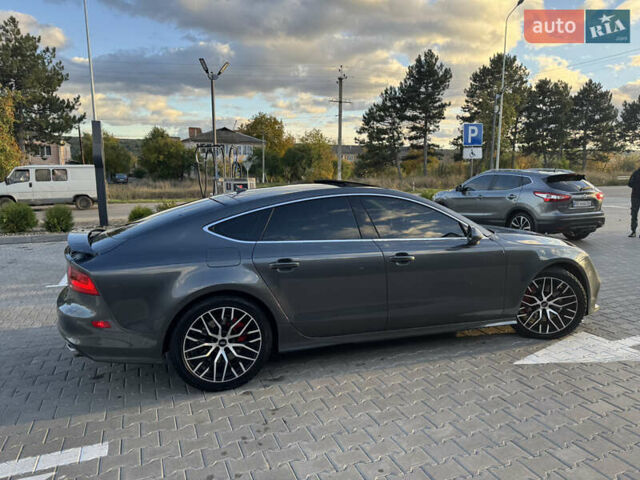 Серый Ауди A7 Sportback, объемом двигателя 3 л и пробегом 146 тыс. км за 21800 $, фото 11 на Automoto.ua