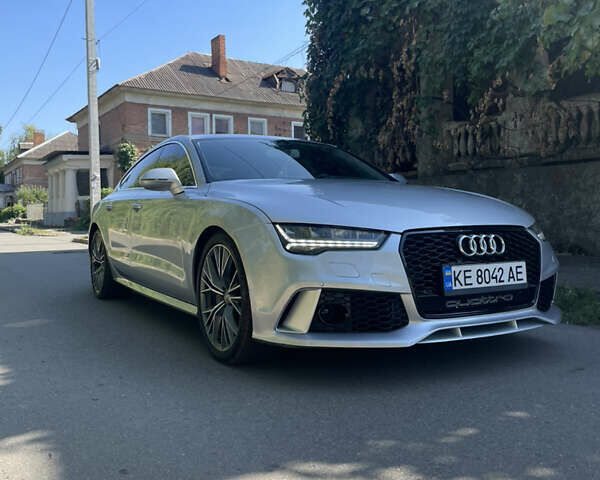 Сірий Ауді A7 Sportback, об'ємом двигуна 3 л та пробігом 151 тис. км за 18900 $, фото 2 на Automoto.ua