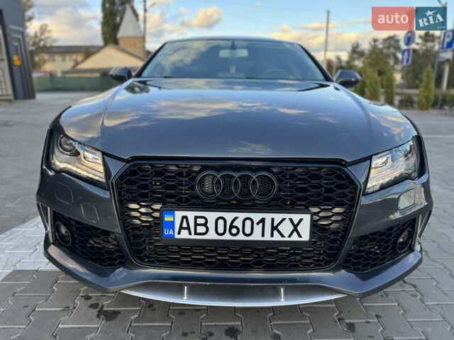 Серый Ауди A7 Sportback, объемом двигателя 3 л и пробегом 146 тыс. км за 21800 $, фото 4 на Automoto.ua
