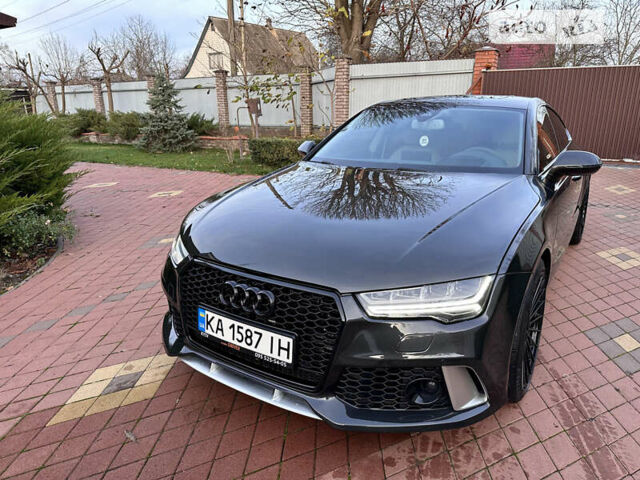 Сірий Ауді A7 Sportback, об'ємом двигуна 3 л та пробігом 113 тис. км за 25400 $, фото 8 на Automoto.ua