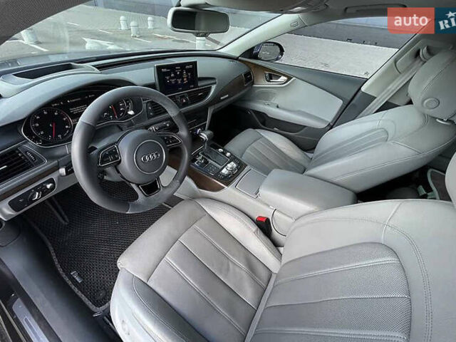 Сірий Ауді A7 Sportback, об'ємом двигуна 3 л та пробігом 105 тис. км за 24550 $, фото 20 на Automoto.ua
