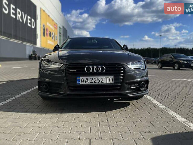 Сірий Ауді A7 Sportback, об'ємом двигуна 3 л та пробігом 105 тис. км за 24550 $, фото 5 на Automoto.ua