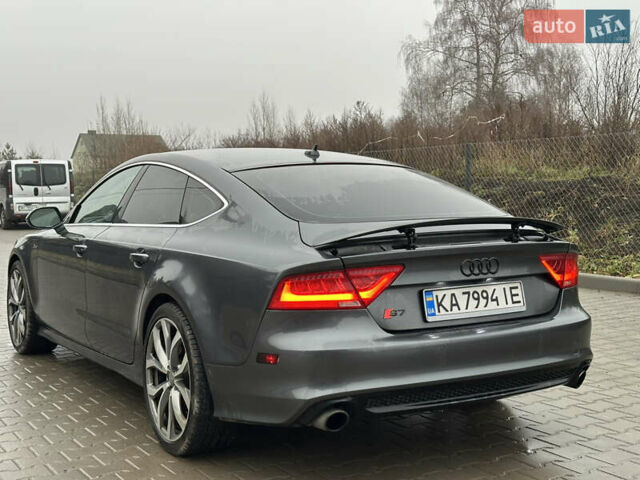 Серый Ауди A7 Sportback, объемом двигателя 3 л и пробегом 184 тыс. км за 12900 $, фото 15 на Automoto.ua