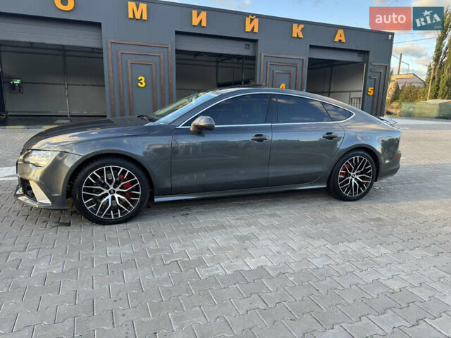 Серый Ауди A7 Sportback, объемом двигателя 3 л и пробегом 146 тыс. км за 21800 $, фото 16 на Automoto.ua