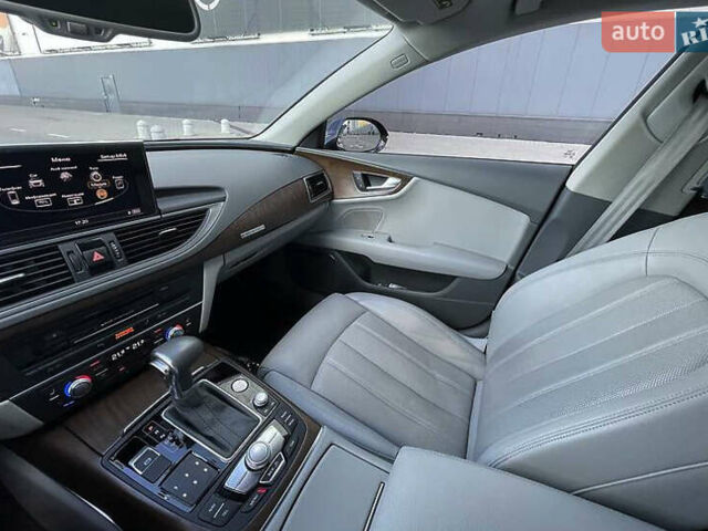 Сірий Ауді A7 Sportback, об'ємом двигуна 3 л та пробігом 105 тис. км за 24550 $, фото 19 на Automoto.ua