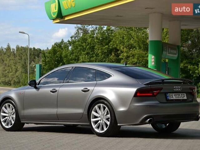 Серый Ауди A7 Sportback, объемом двигателя 3 л и пробегом 108 тыс. км за 22500 $, фото 2 на Automoto.ua