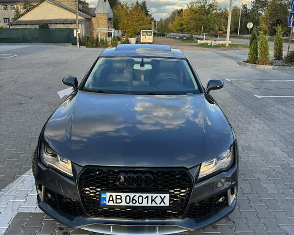 Серый Ауди A7 Sportback, объемом двигателя 3 л и пробегом 146 тыс. км за 21800 $, фото 9 на Automoto.ua