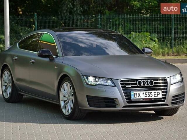 Серый Ауди A7 Sportback, объемом двигателя 3 л и пробегом 108 тыс. км за 22500 $, фото 8 на Automoto.ua