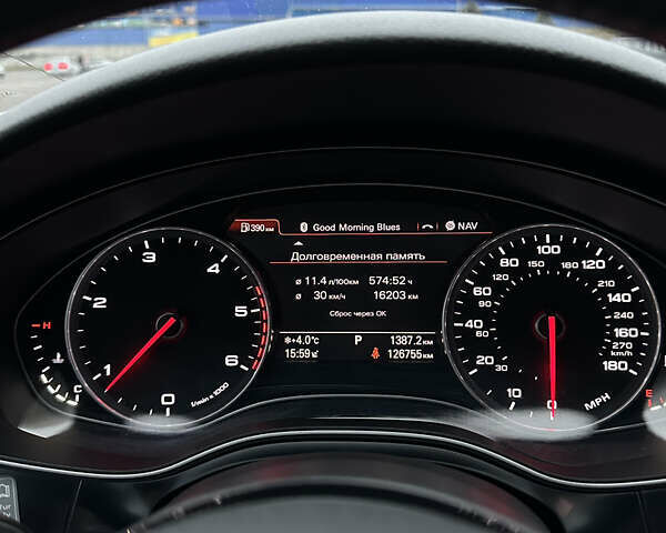 Серый Ауди A7 Sportback, объемом двигателя 3 л и пробегом 126 тыс. км за 25500 $, фото 21 на Automoto.ua