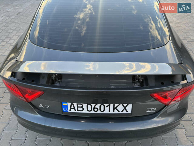 Серый Ауди A7 Sportback, объемом двигателя 3 л и пробегом 146 тыс. км за 21800 $, фото 13 на Automoto.ua