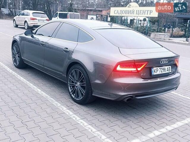 Сірий Ауді A7 Sportback, об'ємом двигуна 3 л та пробігом 230 тис. км за 12800 $, фото 16 на Automoto.ua