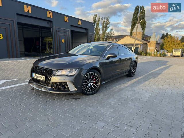 Серый Ауди A7 Sportback, объемом двигателя 3 л и пробегом 146 тыс. км за 21800 $, фото 15 на Automoto.ua