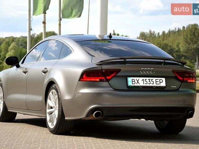 Серый Ауди A7 Sportback, объемом двигателя 3 л и пробегом 108 тыс. км за 22500 $, фото 1 на Automoto.ua
