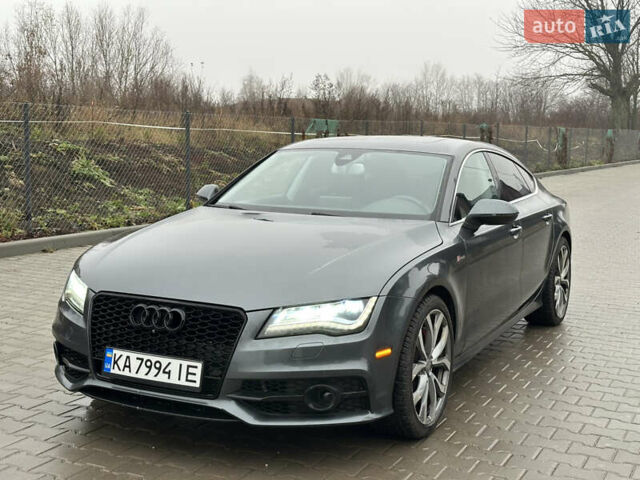 Серый Ауди A7 Sportback, объемом двигателя 3 л и пробегом 184 тыс. км за 12900 $, фото 6 на Automoto.ua