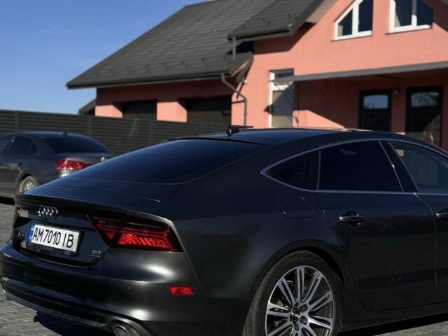 Серый Ауди A7 Sportback, объемом двигателя 3 л и пробегом 245 тыс. км за 23500 $, фото 20 на Automoto.ua