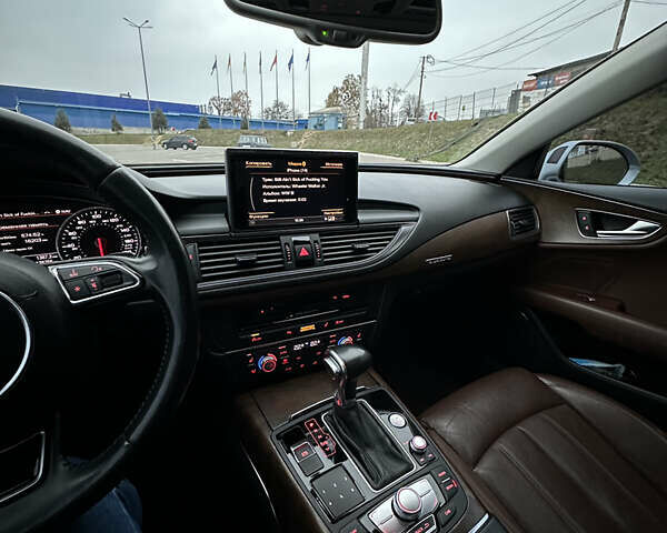 Серый Ауди A7 Sportback, объемом двигателя 3 л и пробегом 126 тыс. км за 25500 $, фото 31 на Automoto.ua