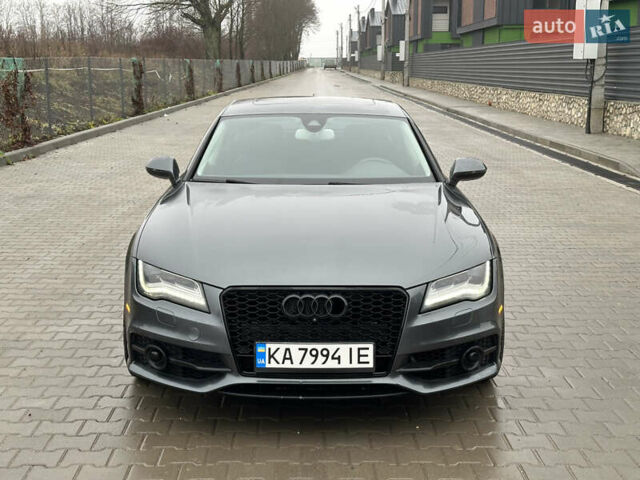 Серый Ауди A7 Sportback, объемом двигателя 3 л и пробегом 184 тыс. км за 12900 $, фото 1 на Automoto.ua