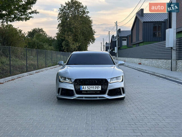 Серый Ауди A7 Sportback, объемом двигателя 3 л и пробегом 189 тыс. км за 13499 $, фото 1 на Automoto.ua