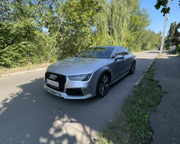 Сірий Ауді A7 Sportback, об'ємом двигуна 3 л та пробігом 151 тис. км за 18900 $, фото 13 на Automoto.ua