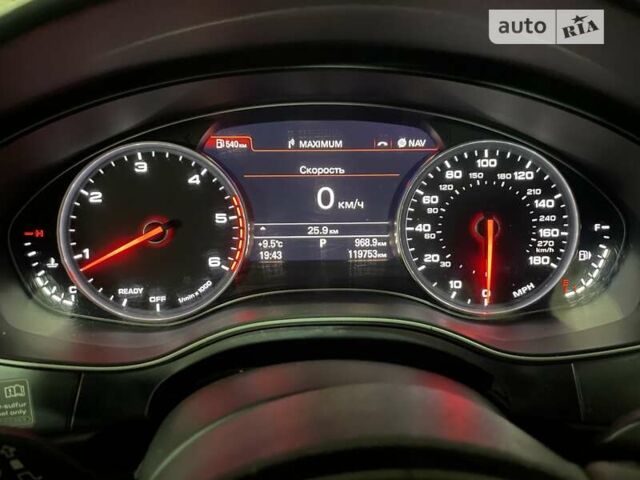Сірий Ауді A7 Sportback, об'ємом двигуна 2.97 л та пробігом 119 тис. км за 31900 $, фото 29 на Automoto.ua