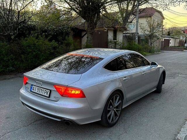 Сірий Ауді A7 Sportback, об'ємом двигуна 3 л та пробігом 220 тис. км за 23500 $, фото 4 на Automoto.ua