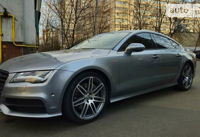 Серый Ауди A7 Sportback, объемом двигателя 3 л и пробегом 142 тыс. км за 18200 $, фото 14 на Automoto.ua