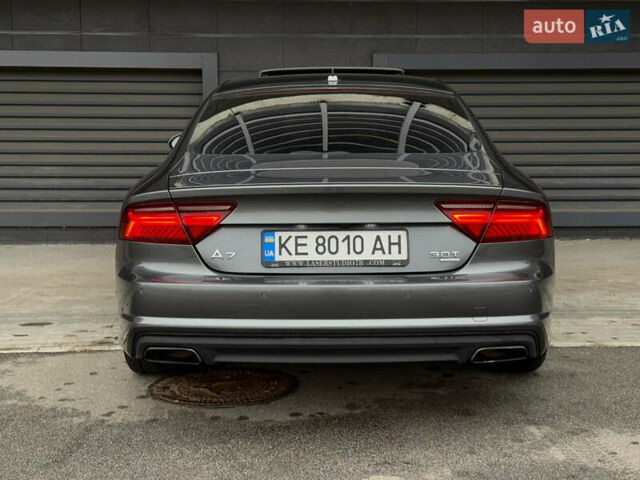 Серый Ауди A7 Sportback, объемом двигателя 3 л и пробегом 172 тыс. км за 16900 $, фото 5 на Automoto.ua