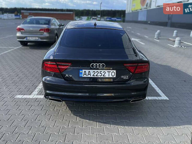 Сірий Ауді A7 Sportback, об'ємом двигуна 3 л та пробігом 105 тис. км за 24550 $, фото 11 на Automoto.ua