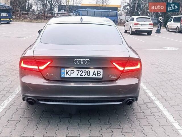 Сірий Ауді A7 Sportback, об'ємом двигуна 3 л та пробігом 230 тис. км за 12800 $, фото 14 на Automoto.ua