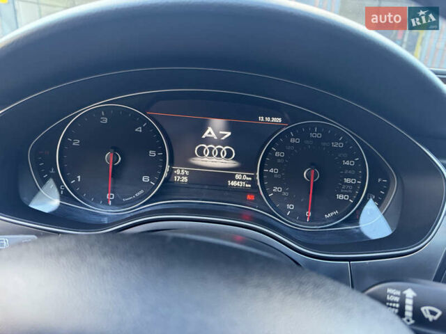 Серый Ауди A7 Sportback, объемом двигателя 3 л и пробегом 146 тыс. км за 21800 $, фото 50 на Automoto.ua