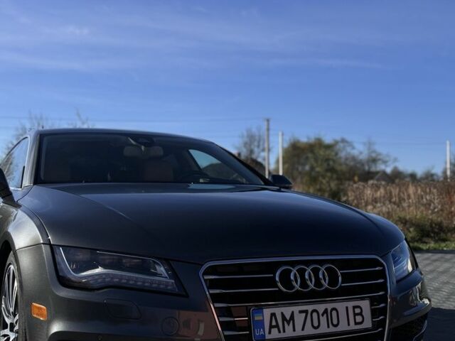 Серый Ауди A7 Sportback, объемом двигателя 3 л и пробегом 245 тыс. км за 23500 $, фото 19 на Automoto.ua