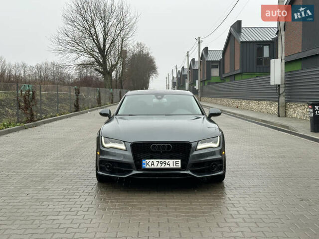 Серый Ауди A7 Sportback, объемом двигателя 3 л и пробегом 184 тыс. км за 12900 $, фото 2 на Automoto.ua