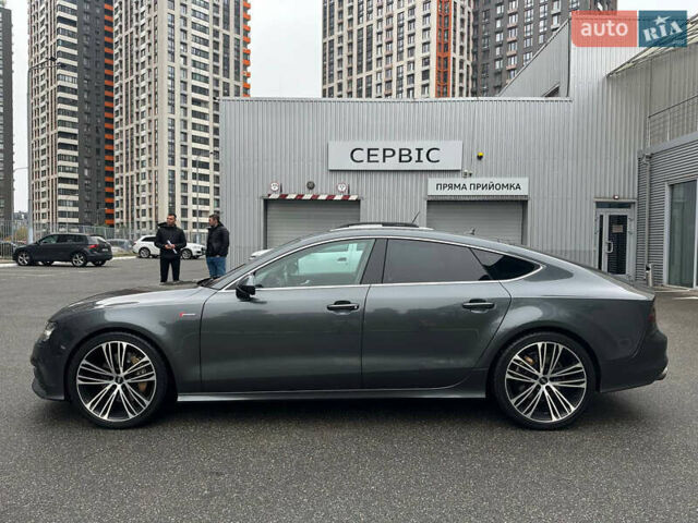 Сірий Ауді A7 Sportback, об'ємом двигуна 3 л та пробігом 194 тис. км за 14900 $, фото 5 на Automoto.ua
